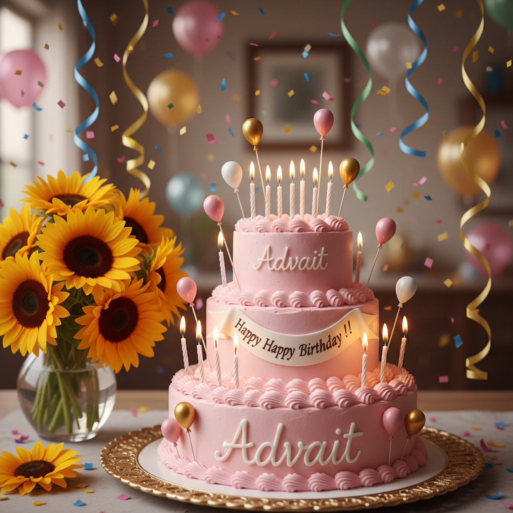 Create personalized birthday cakes & cards in seconds
